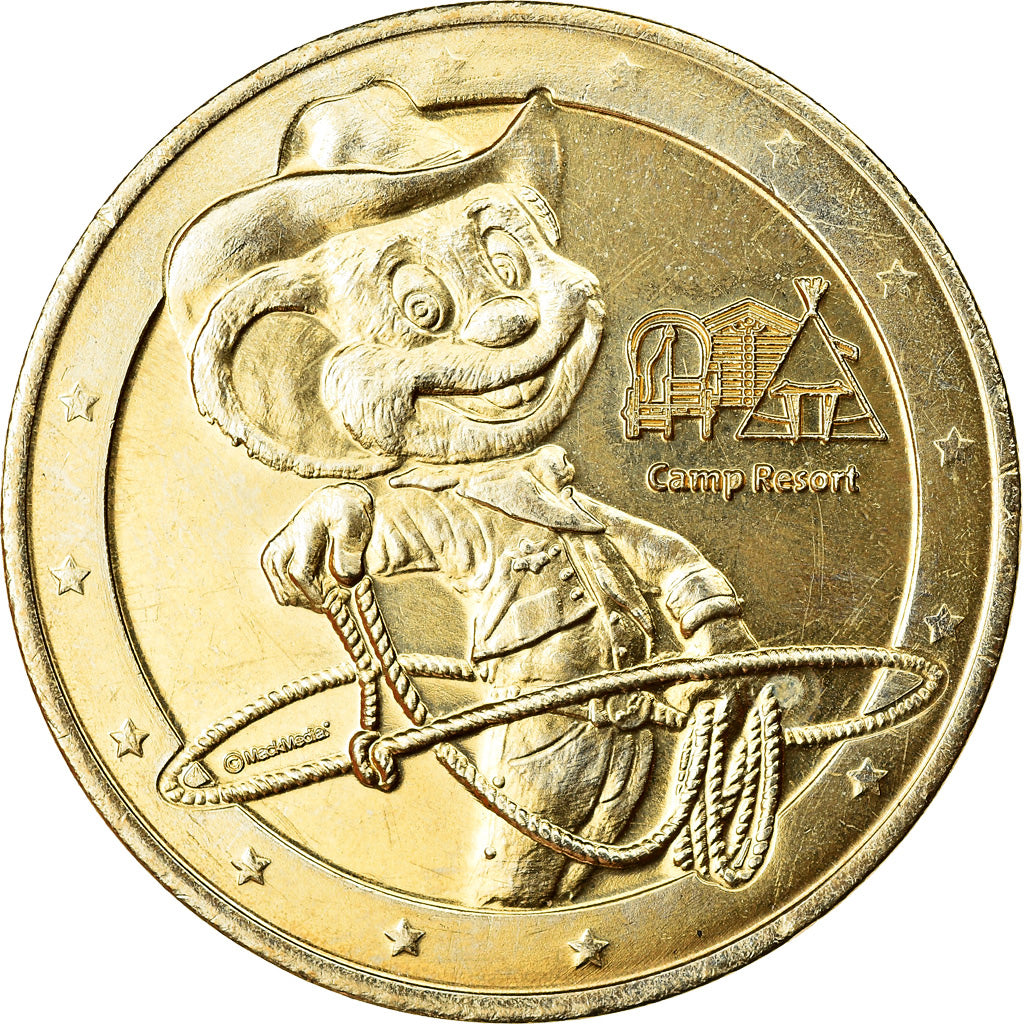 Germany, Token, Europa Park n°10 - Ed cow-boy, Arthus Bertrand, MS(63)