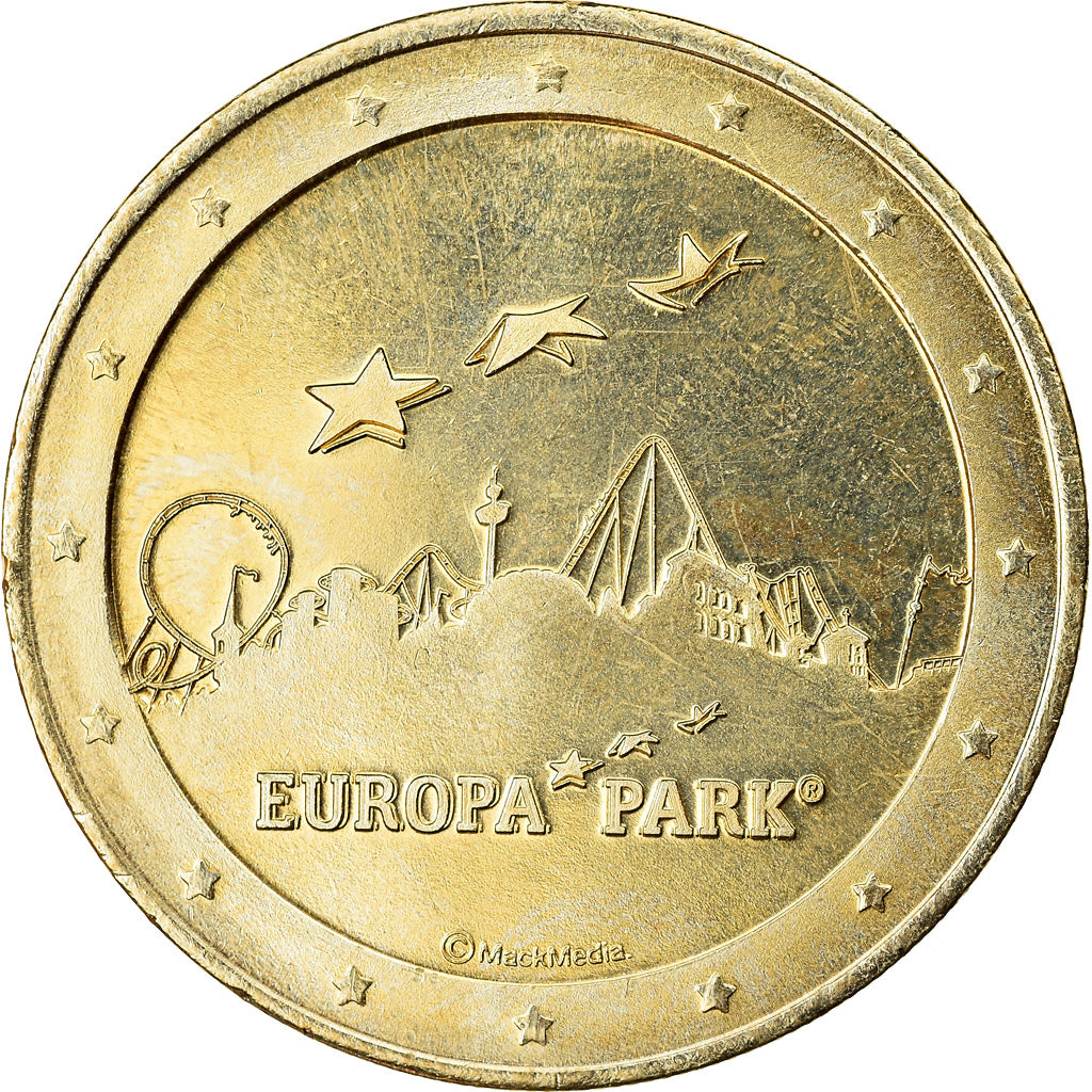 Germany, Token, Europa Park n°10 - Ed cow-boy, Arthus Bertrand, MS(63)
