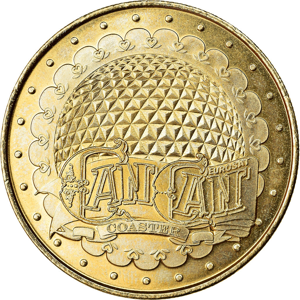 Germany, Token, Europa Park n°8 - Cancan coaster, Arthus Bertrand, MS(63)