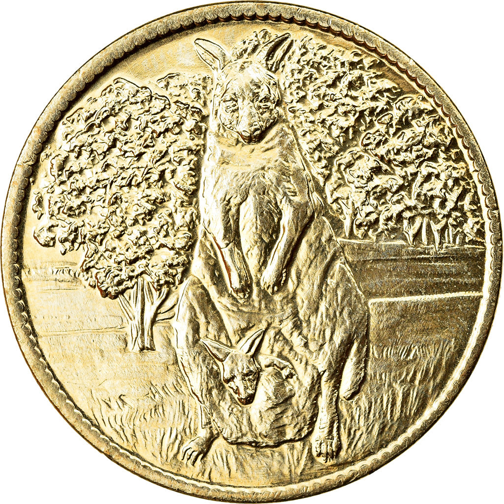 France, Jeton, La possonière - Jardin des Kangourous, Arthus Bertrand, SPL