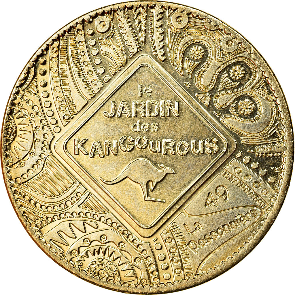 France, Jeton, La possonière - Jardin des Kangourous, Arthus Bertrand, SPL