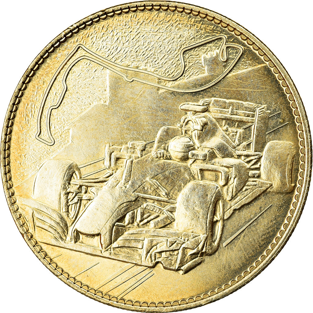 France, Token, 98/ Monaco - Le Rocher, Arthus Bertrand, MS(63), Cupro-nickel