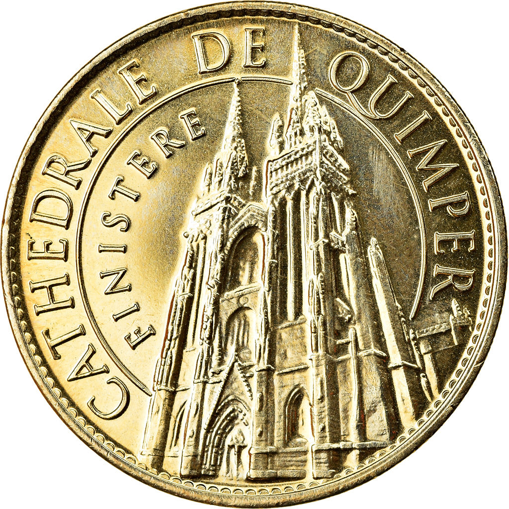 France, Token, Quimper - Cathédrale - Saint-Corentin 1er évêque, Arthus