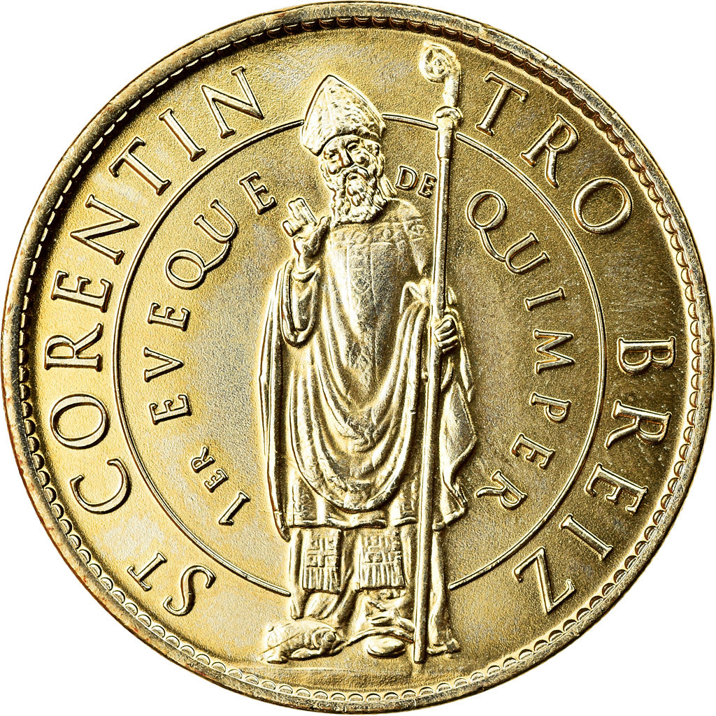 France, Token, Quimper - Cathédrale - Saint-Corentin 1er évêque, Arthus