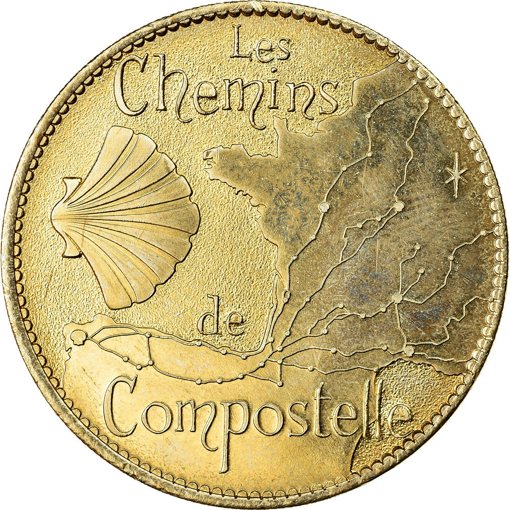 Francia, Token, Strasbourg - Notre-Dame - Les chemins de Compostelle, Arthus