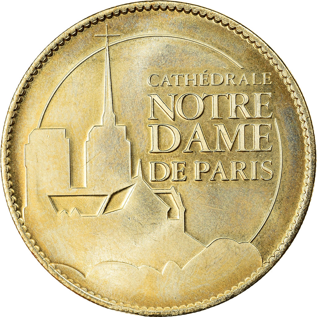 Germany, Token, Paris - Notre-Dame de Paris - Statue de Notre-Dame, Arthus