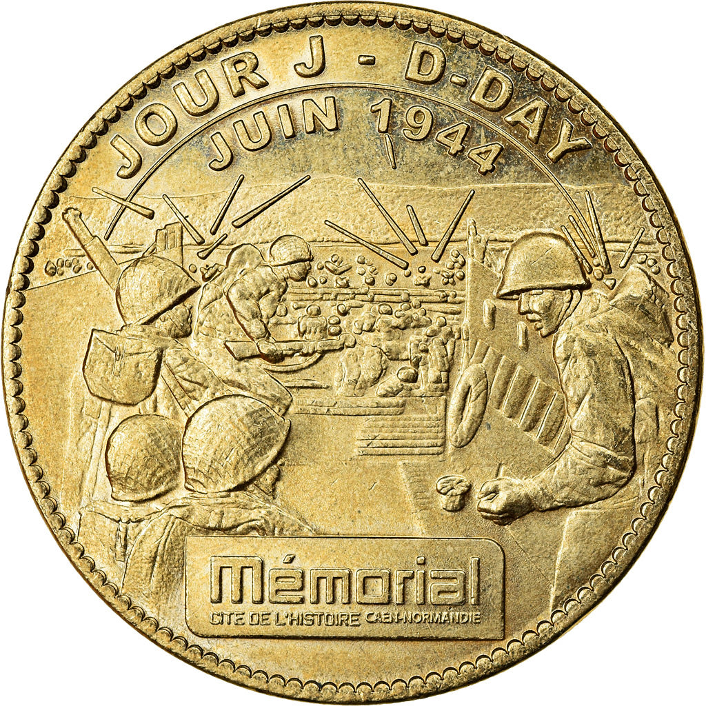 Francja, Token, Caen - Mémorial n°4, 2013, Arthus Bertrand, MS(63)