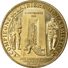 France, Token, Compiègne - Clairière de l'Armistice - Poilu, 2012, Arthus