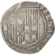 Spain, 2 Réales, Sevilla, VF(20-25), Silver, 3.39