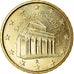 San Marino, 10 Euro Cent, 2007, MS(63), Brass, KM:443