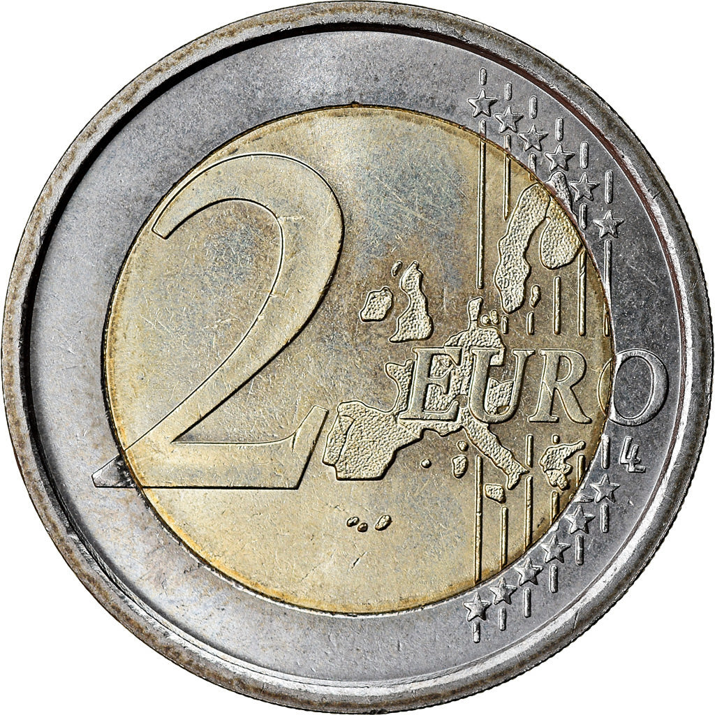 San Marino, 2 Euro, 2007, MS(63), Bi-Metallic, KM:447