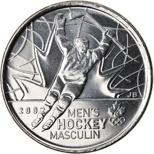 Coin, Canada, Elizabeth II, 25 Cents, 2009, Royal Canadian Mint, MS(63), Nickel
