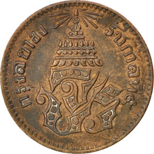 THAILAND, 1/2 Att, 1 Solot, 1874, KM #17, AU(55-58), Copper, 2.77