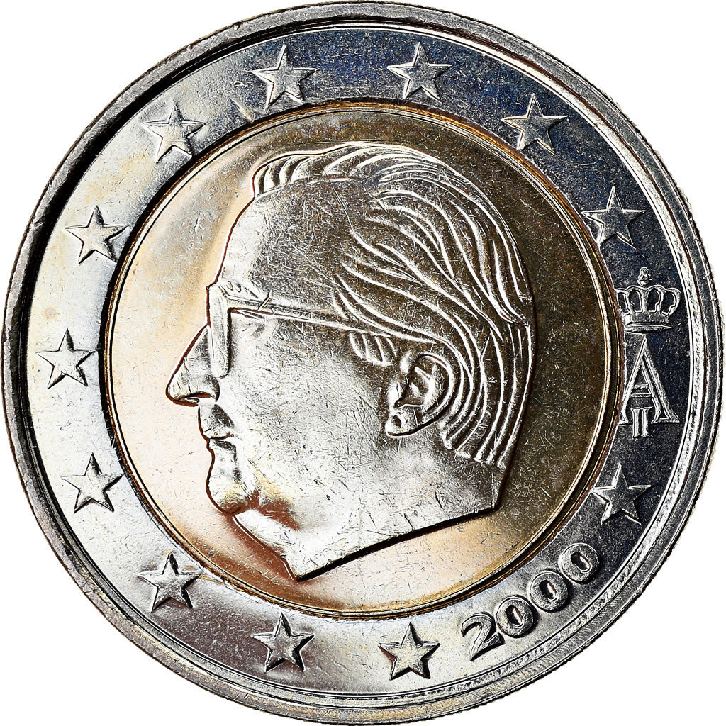 Belgio, 2 Euro, 2000, SPL, Bi-metallico, KM:231