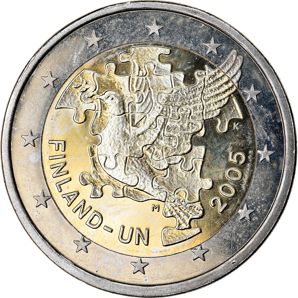 Finland, 2 Euro, Finland - Un, 2005, MS(63), Bi-Metallic, KM:119