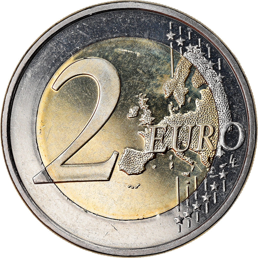Finland, 2 Euro, Human Rights, 2008, MS(63), Bi-Metallic, KM:143