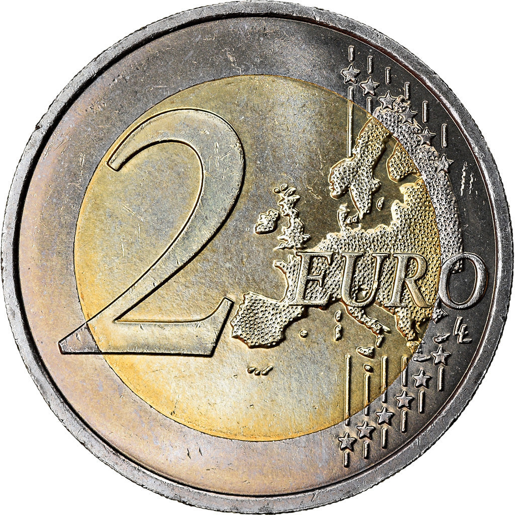 Monaco, 2 Euro, Prince Albert II, 2009, AU(55-58), Bi-Metallic, Gadoury:MC 195