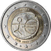Malta, 2 Euro, EMU, 2009, SC, Bimetálico