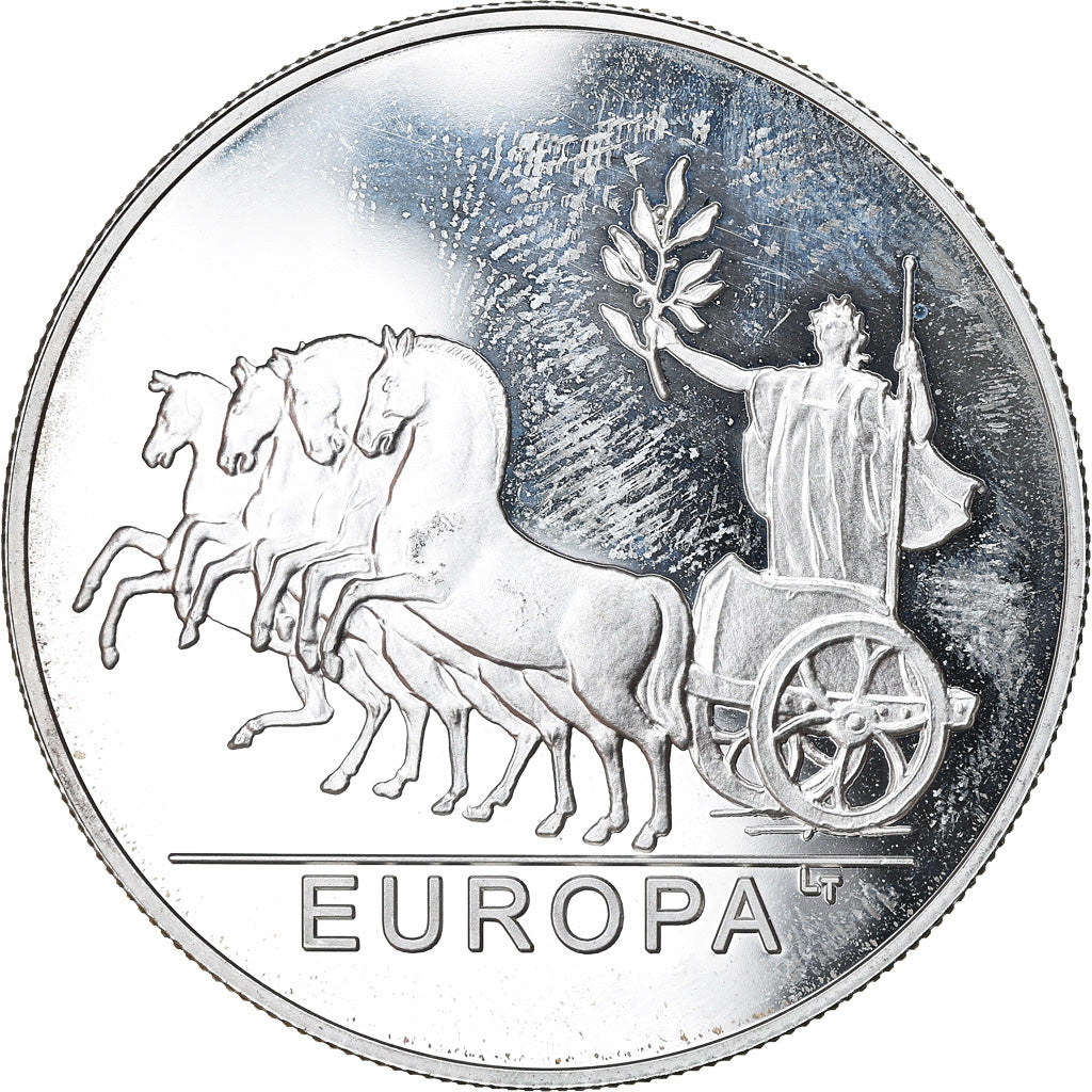 Monnaie, Andorra, 10 Diners, 2001, SUP+, Argent, KM:172