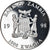 Moneta, Zambia, 1000 Kwacha, 1998, British Royal Mint, MS(63), Silver Plated