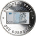 Munten, Zambia, 1000 Kwacha, 1998, British Royal Mint, UNC-, Silver plated