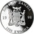 Munten, Zambia, 1000 Kwacha, 1998, British Royal Mint, UNC-, Silver plated