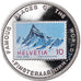 Coin, Uganda, Finsteraarhorn, 1000 Shillings, 1996, MS(63), Cupro-nickel