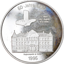 Moneta, Liechtenstein, 20 ECU, 1995, SPL, Argento