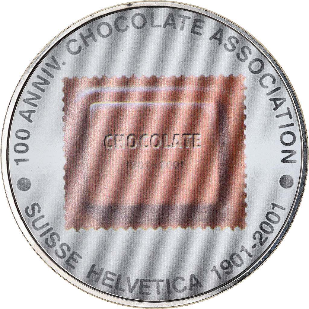 Coin, Equatorial Guinea, 100ème anniversaire de l'association du chocolat, 1000