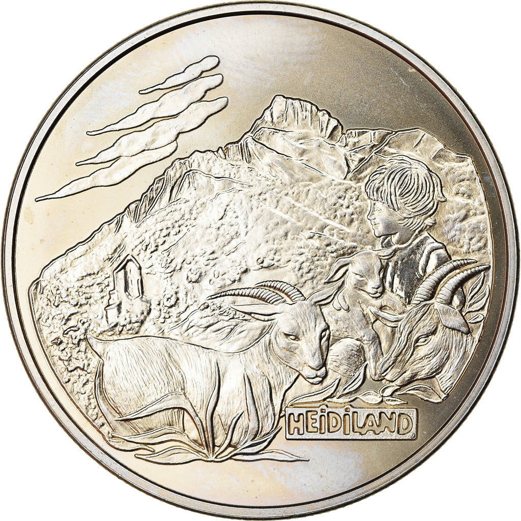 Coin, SAINT THOMAS & PRINCE ISLAND, Heidiland, 1000 Dobras, 1998, MS(63)