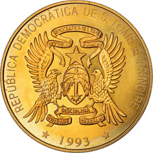 Coin, SAINT THOMAS & PRINCE ISLAND, Elvis Presley, 500 Dobras, 1993, MS(63)