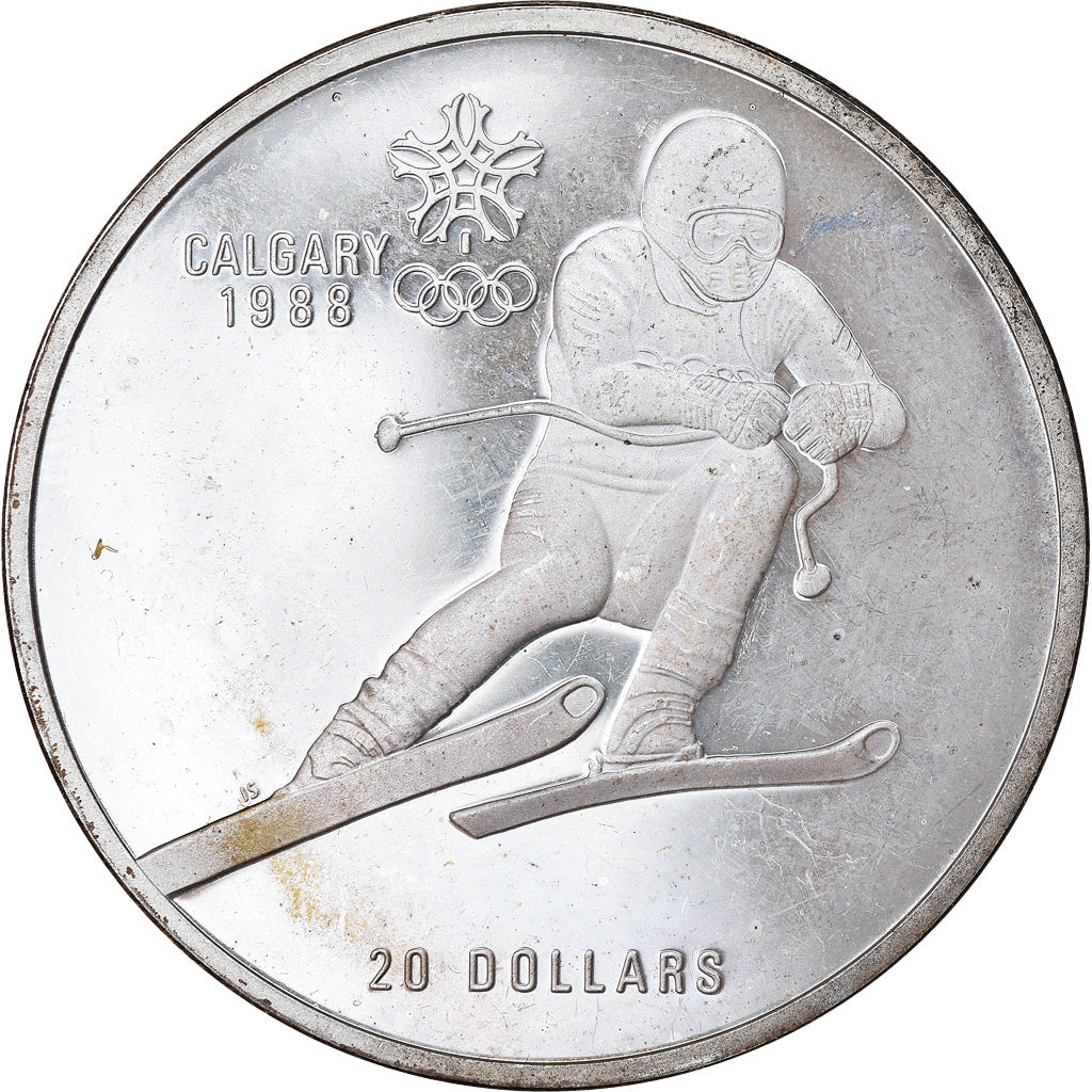 Coin, Canada, Elizabeth II, 20 Dollars, 1985, Royal Canadian Mint, Ottawa