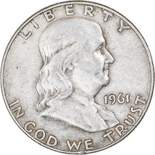 Moneta, Stati Uniti, Franklin Half Dollar, Half Dollar, 1961, U.S. Mint
