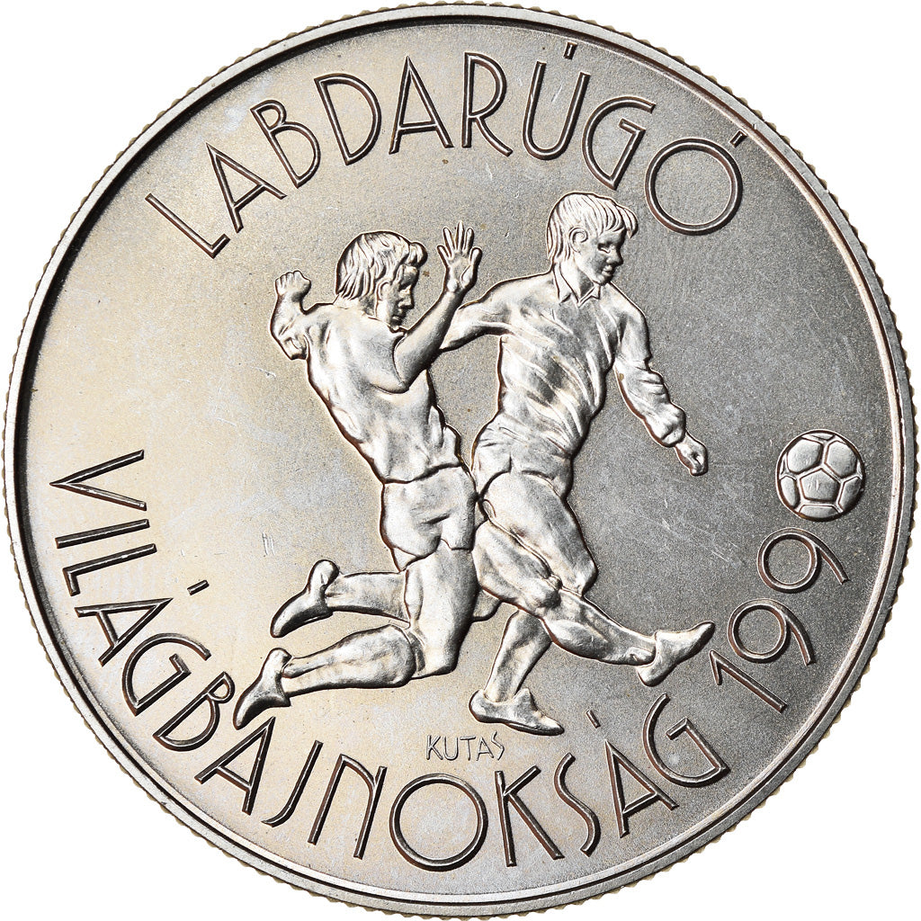 Coin, Hungary, 100 Forint, Szaz, 1988, Budapest, AU(55-58), Copper-nickel