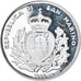 Coin, San Marino, 5000 Lire, 1998, Rome, MS(63), Silver, KM:386