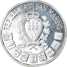 Coin, San Marino, 10000 Lire, 1997, Rome, Proof, MS(63), Silver, KM:372