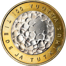 Finland, 5 Euro, 2008, MS(63), Bi-Metallic, KM:141