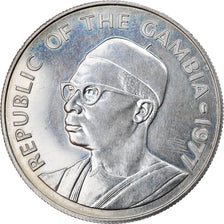 Coin, GAMBIA, THE, 20 Dalasis, 1977, AU(55-58), Silver, KM:17