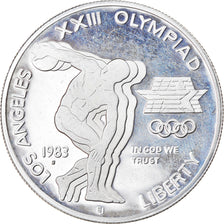 Münze, Vereinigte Staaten, Dollar, 1983, U.S. Mint, San Francisco, VZ, Silber