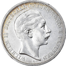 Monnaie, Etats allemands, PRUSSIA, Wilhelm II, 3 Mark, 1911, Berlin, SUP