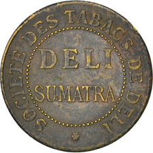 Dutch East India, 20 Cents, EF(40-45), Brass, 25, 3.40