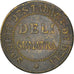 Dutch East India, 20 Cents, EF(40-45), Brass, 25, 3.40