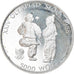 Coin, KOREA-SOUTH, 5000 Won, 1987, Proof, AU(55-58), Silver, KM:61