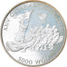 Moneta, COREA DEL SUD, 5000 Won, 1986, Proof, SPL-, Argento, KM:55