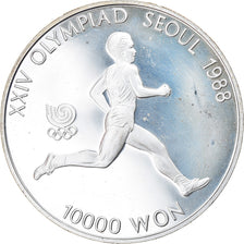 Munten, KOREA - ZUID, 10000 Won, 1986, Proof, PR+, Zilver, KM:56