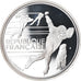 Moneta, Francia, Patinage de vitesse, 100 Francs, 1990, BE, FDC, Argento
