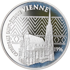 Moneta, Francja, Vienne - Cathédrale Saint-Etienne, 100 Francs-15 Euro, 1996