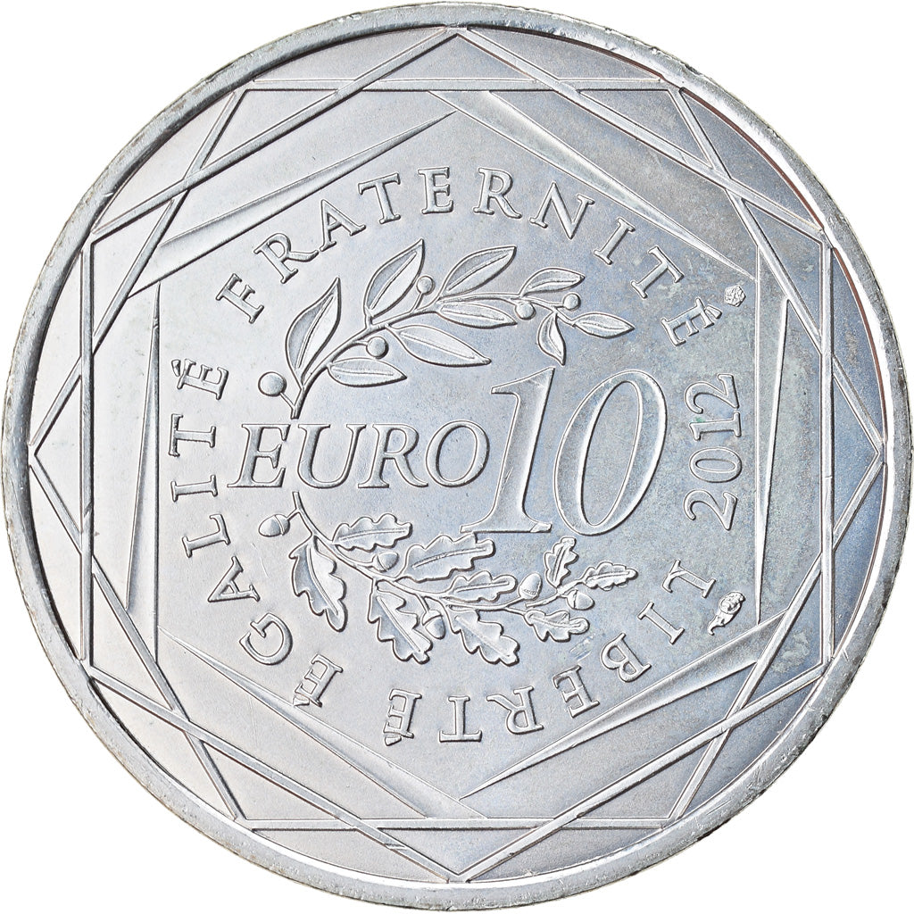 Coin, France, 10 Euro, Mayotte, 2012, MS(63), Silver, KM:1862