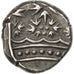 INDIA-FRENCH, 2 Fanon, KM #49, AU(55-58), Silver, 14-15, Lecompte #27, 3.02