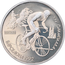 Monnaie, Russie, JO 1992 Cyclisme, Rouble, 1991, Saint-Petersburg, Proof, SPL